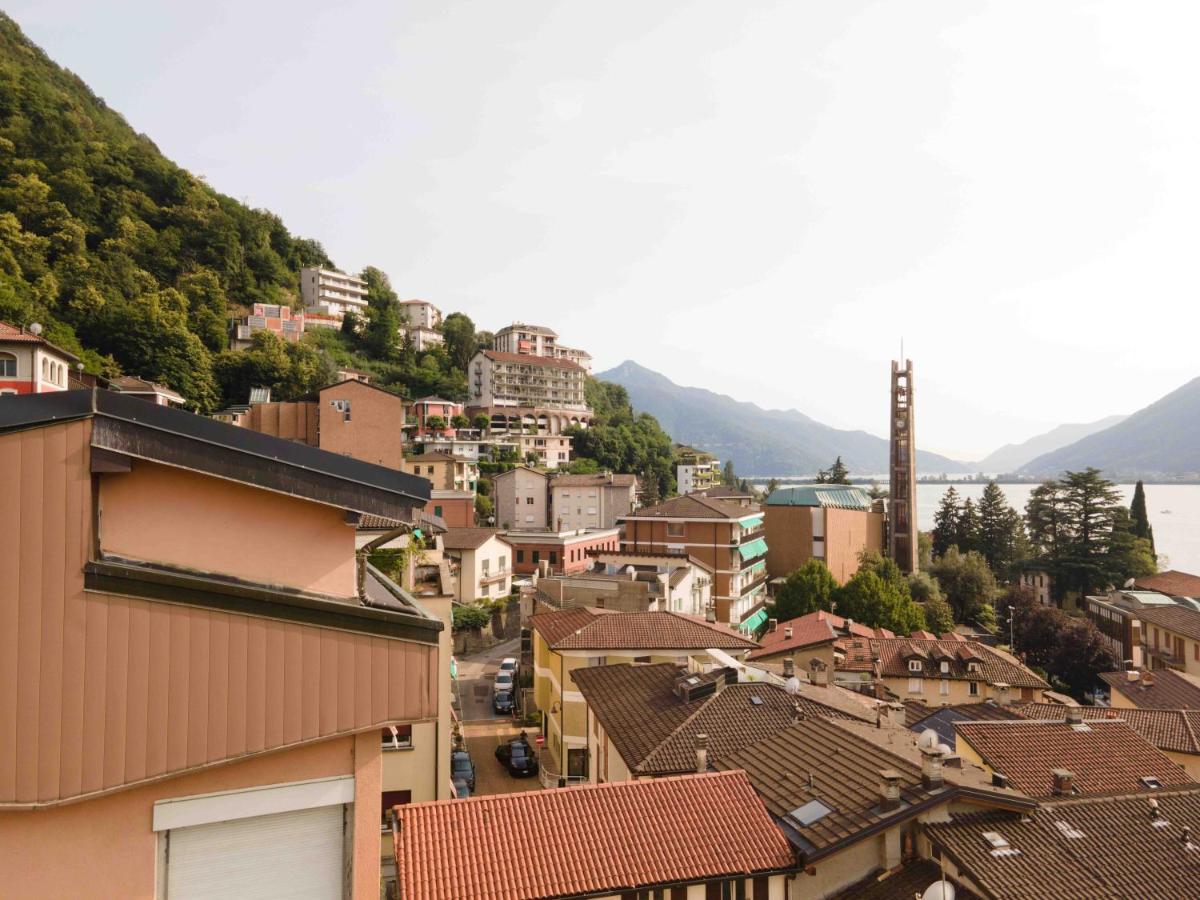 Casa Elea_ Panoramic Attic In City Center Campione dʼItalia Zewnętrze zdjęcie