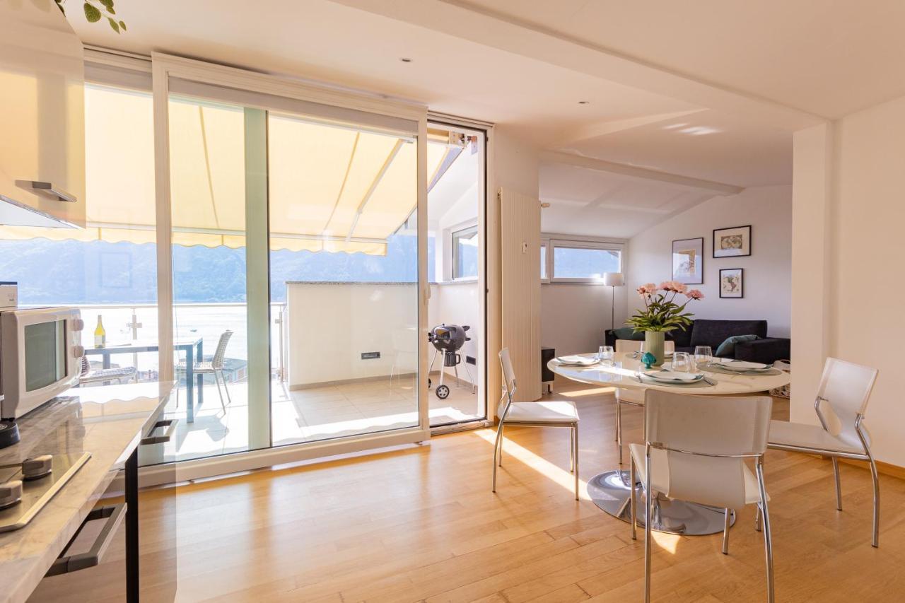 Casa Elea_ Panoramic Attic In City Center Campione dʼItalia Zewnętrze zdjęcie