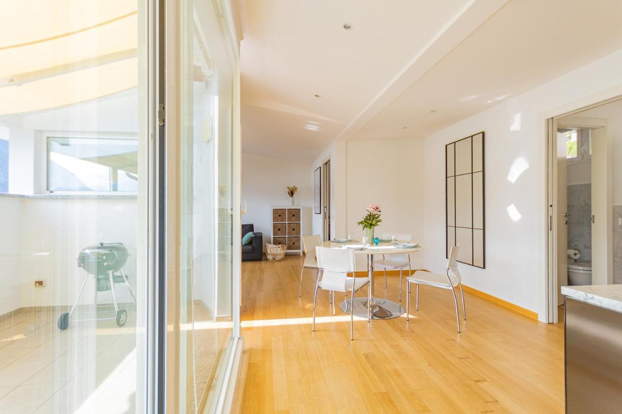Casa Elea_ Panoramic Attic In City Center Campione dʼItalia Zewnętrze zdjęcie